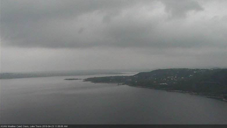 Lake Travis webcam, April 23, 2019 10:10 AM CT