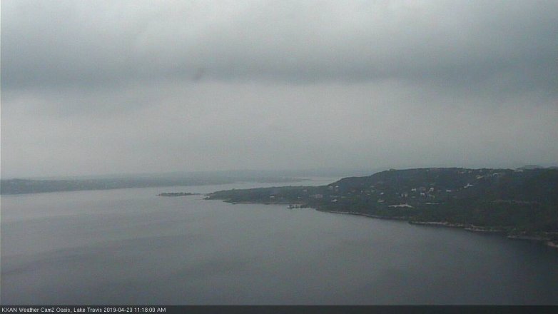 Lake Travis webcam, April 23, 2019 10:20 AM CT