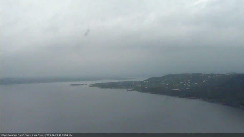 Lake Travis webcam, April 23, 2019 10:25 AM CT