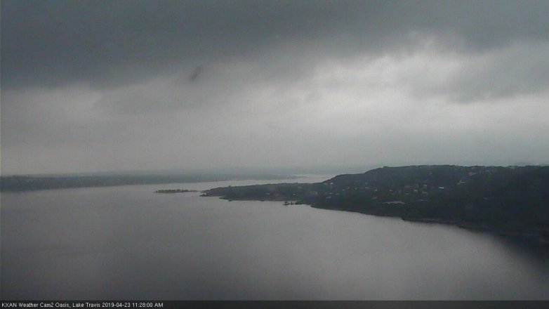 Lake Travis webcam, April 23, 2019 10:30 AM CT