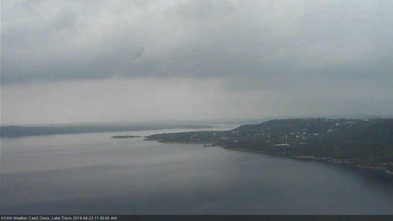 Lake Travis webcam, April 23, 2019 10:40 AM CT