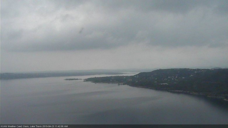 Lake Travis webcam, April 23, 2019 10:45 AM CT