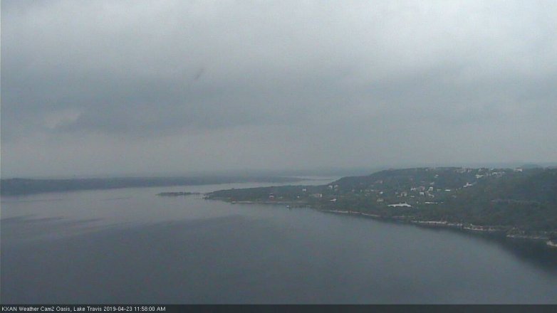 Lake Travis webcam, April 23, 2019 11:00 AM CT