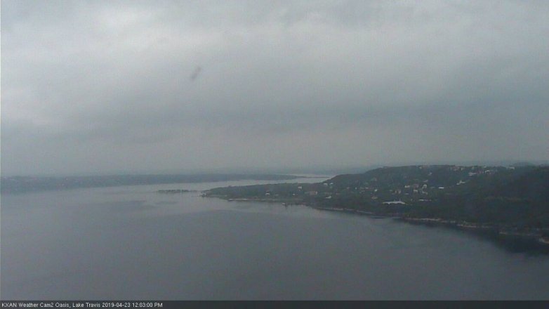 Lake Travis webcam, April 23, 2019 11:05 AM CT
