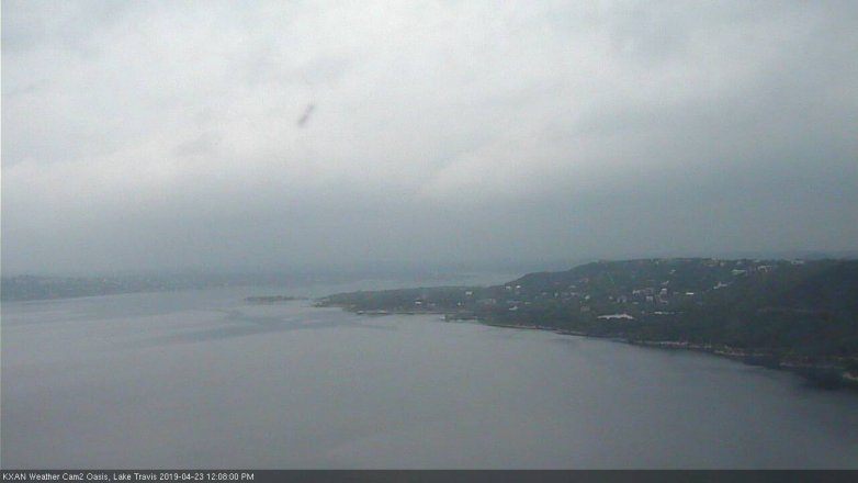 Lake Travis webcam, April 23, 2019 11:10 AM CT