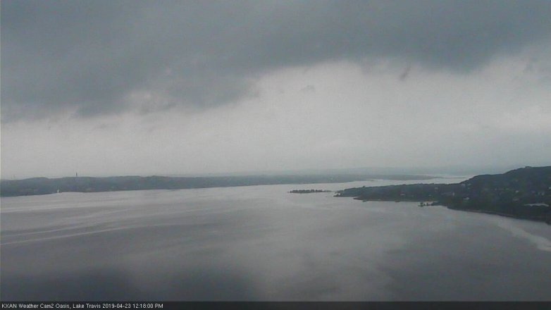Lake Travis webcam, April 23, 2019 11:20 AM CT