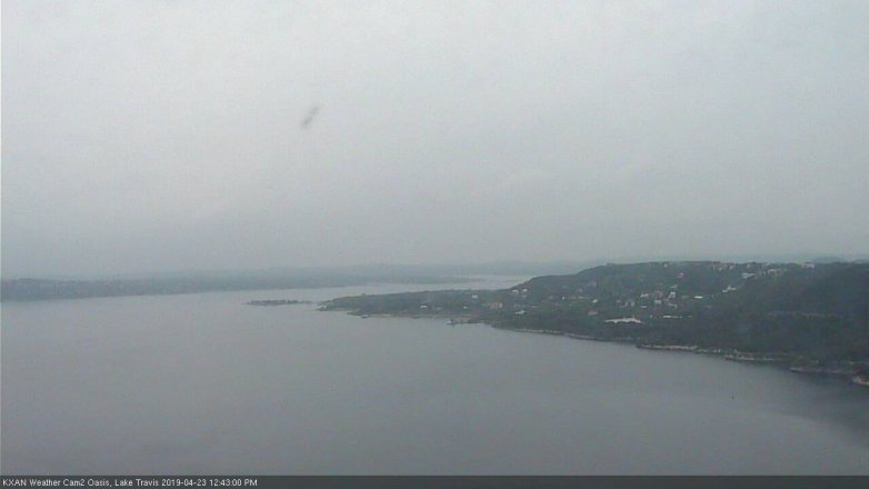 Lake Travis webcam, April 23, 2019 11:45 AM CT