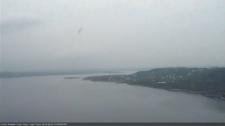 Lake Travis webcam, April 23, 2019 11:50 AM CT