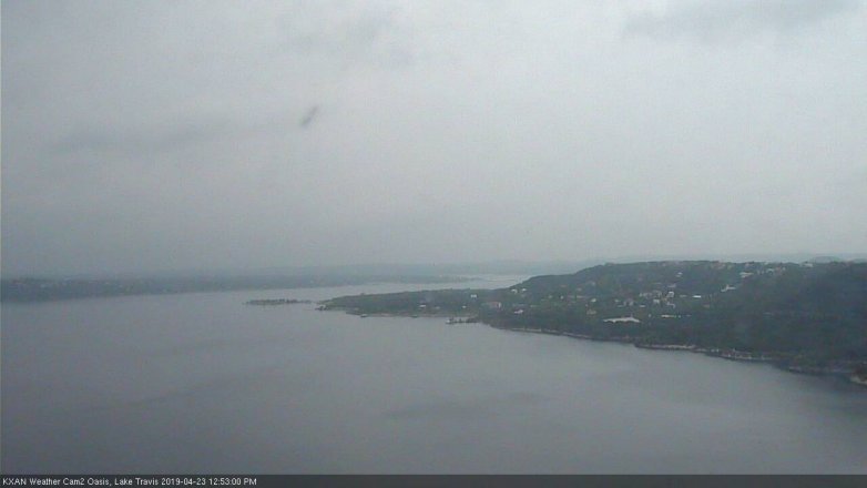 Lake Travis webcam, April 23, 2019 11:55 AM CT