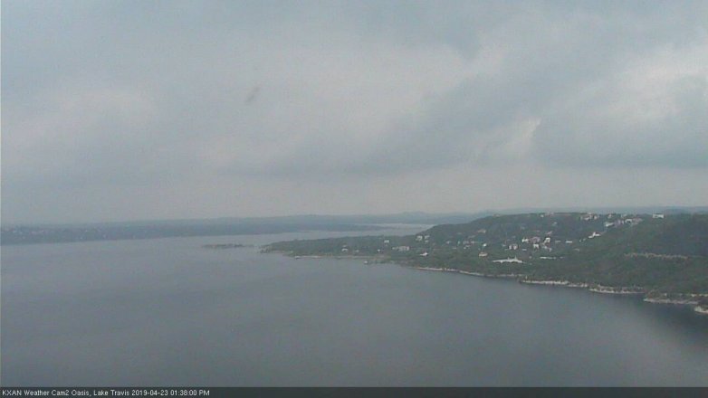 Lake Travis webcam, April 23, 2019 12:40 PM CT