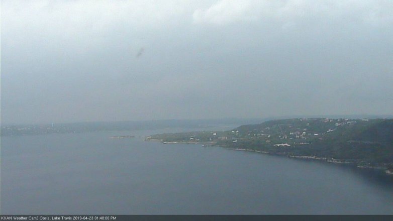 Lake Travis webcam, April 23, 2019 12:50 PM CT