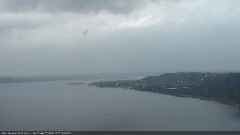 Lake Travis webcam, April 23, 2019 12:55 PM CT