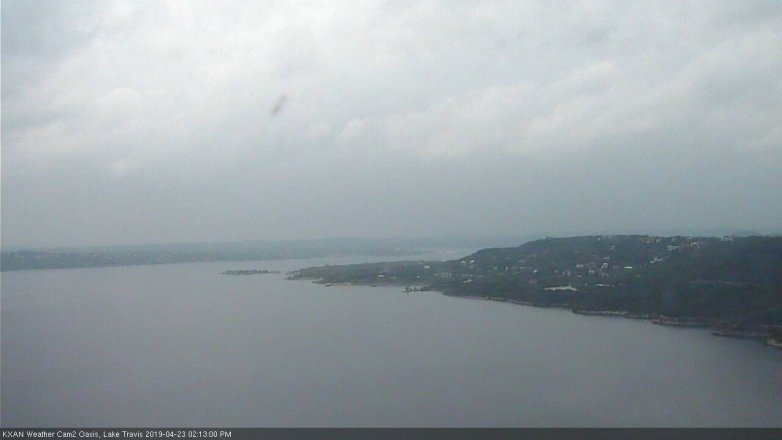 Lake Travis webcam, April 23, 2019 1:15 PM CT