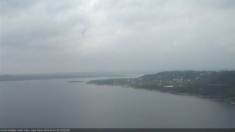 Lake Travis webcam, April 23, 2019 1:20 PM CT