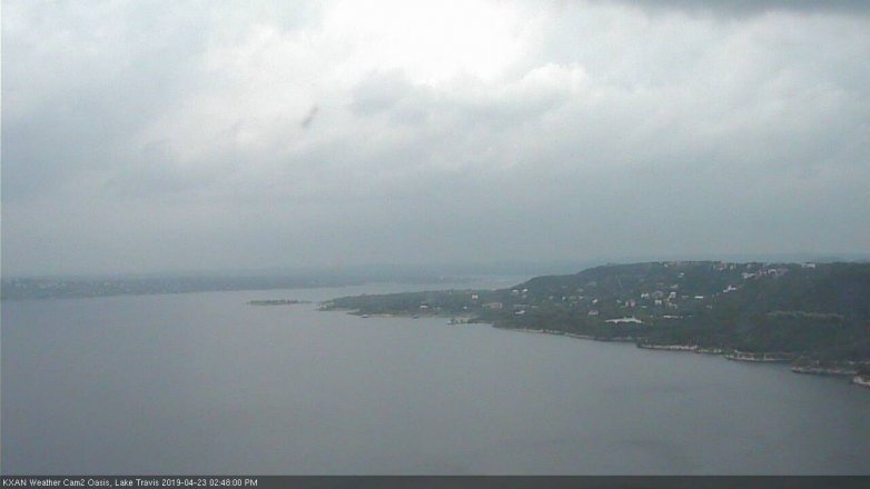 Lake Travis webcam, April 23, 2019 1:50 PM CT