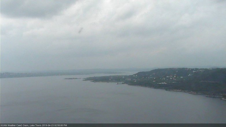 Lake Travis webcam, April 23, 2019 2:00 PM CT