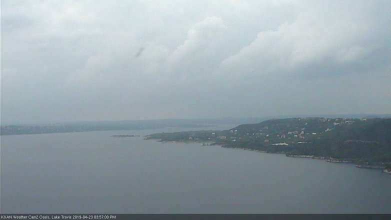 Lake Travis webcam, April 23, 2019 3:00 PM CT