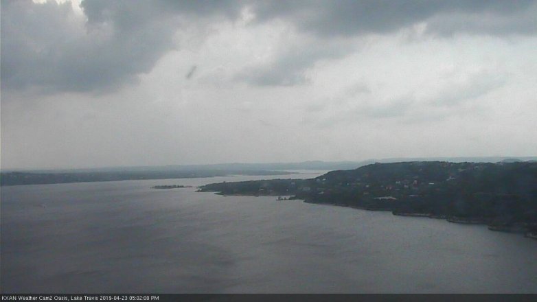 Lake Travis webcam, April 23, 2019 4:05 PM CT