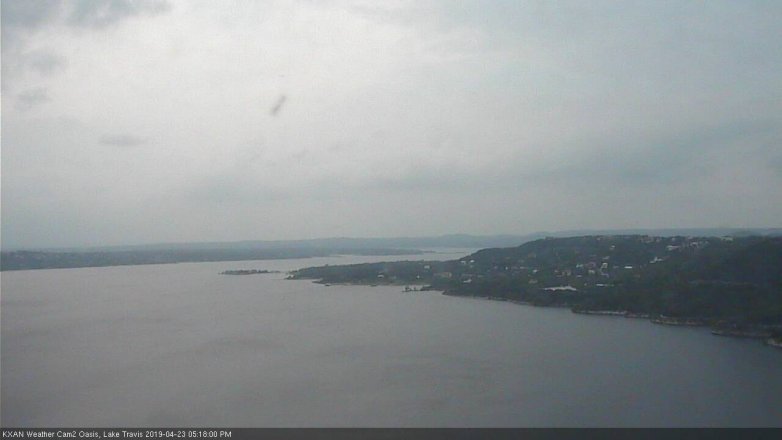 Lake Travis webcam, April 23, 2019 4:20 PM CT