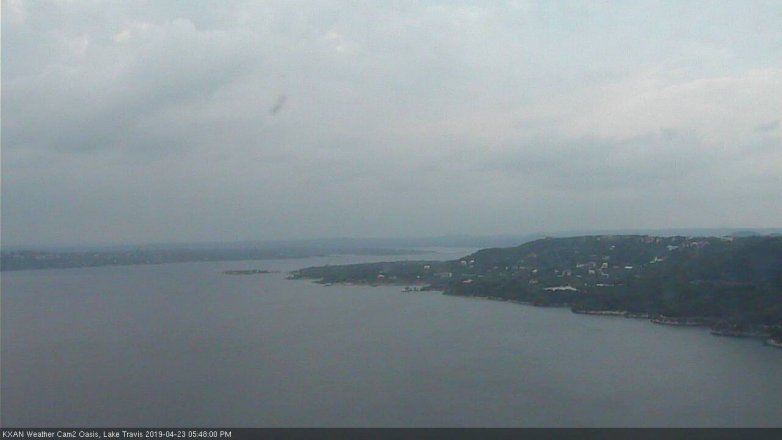 Lake Travis webcam, April 23, 2019 4:50 PM CT