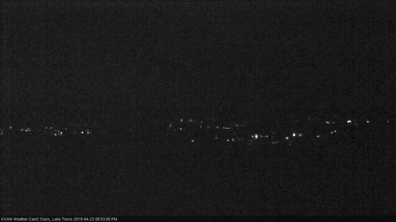 Lake Travis webcam, April 23, 2019 7:55 PM CT