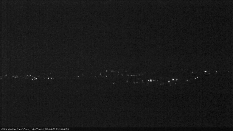 Lake Travis webcam, April 23, 2019 8:15 PM CT