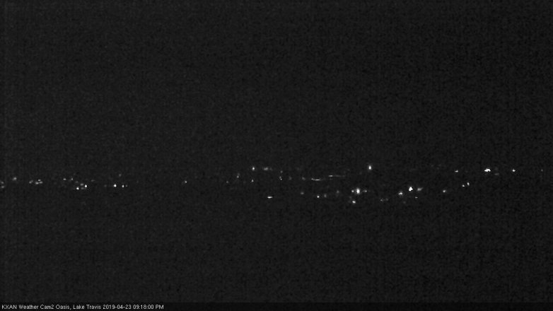 Lake Travis webcam, April 23, 2019 8:20 PM CT