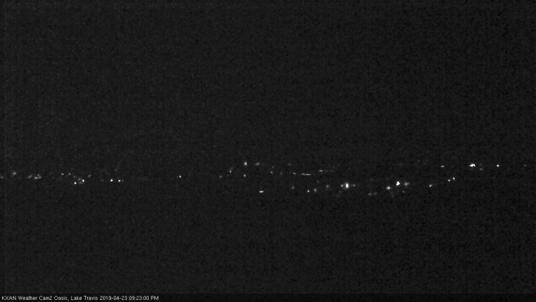 Lake Travis webcam, April 23, 2019 8:25 PM CT