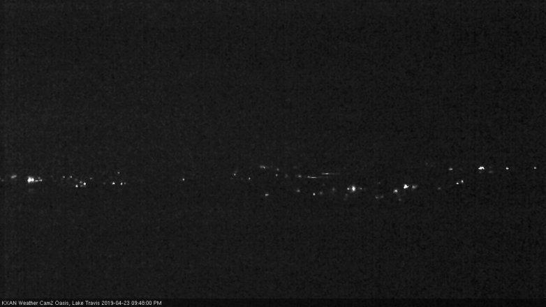 Lake Travis webcam, April 23, 2019 8:50 PM CT