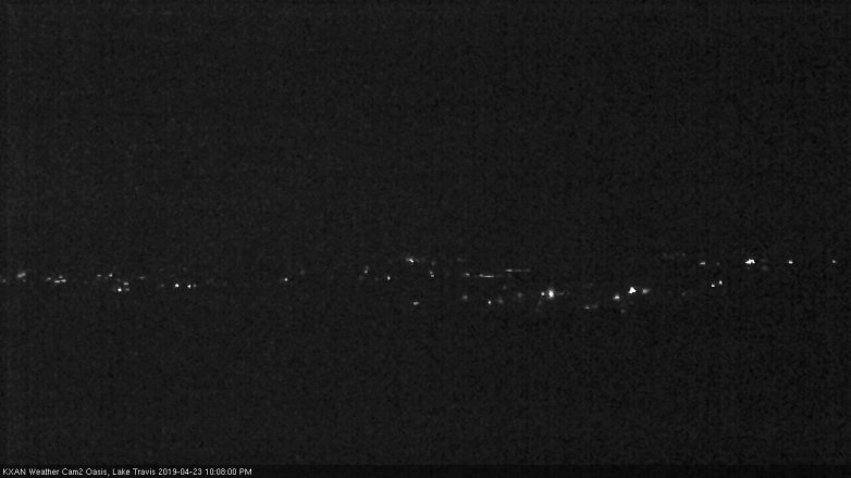Lake Travis webcam, April 23, 2019 9:10 PM CT