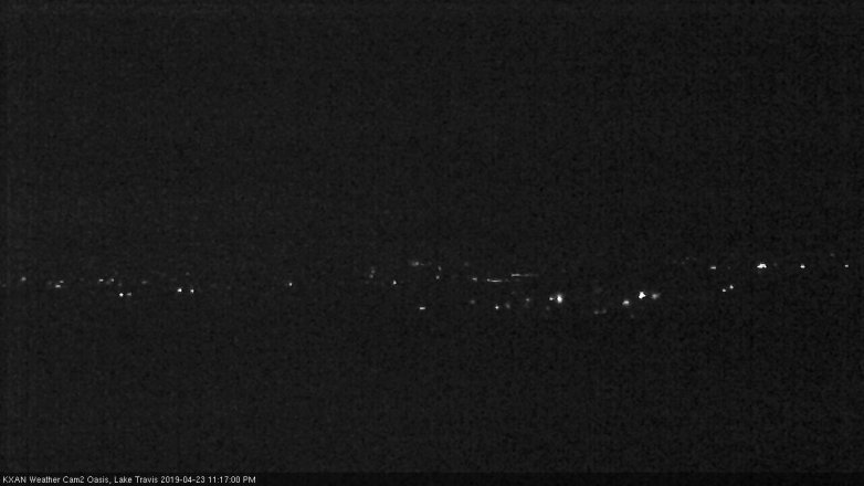 Lake Travis webcam, April 23, 2019 10:20 PM CT