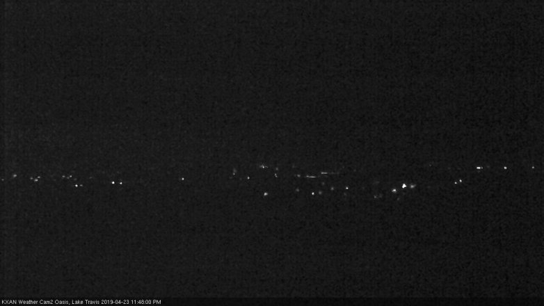 Lake Travis webcam, April 23, 2019 10:50 PM CT