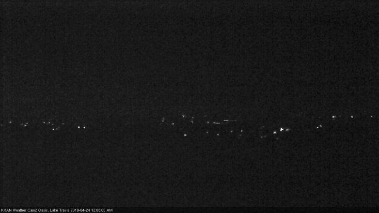 Lake Travis webcam, April 23, 2019 11:05 PM CT