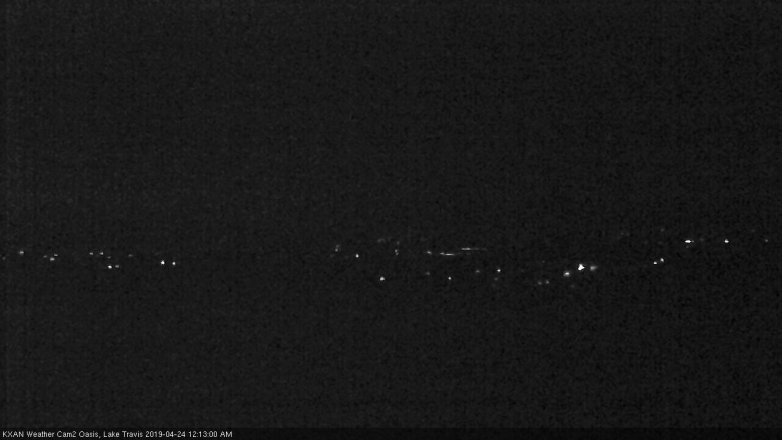 Lake Travis webcam, April 23, 2019 11:15 PM CT