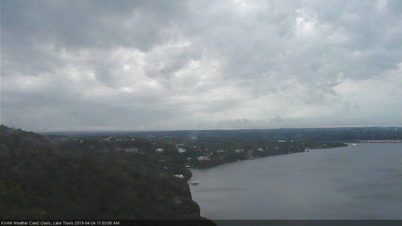 Lake Travis webcam, April 24, 2019 10:05 AM CT