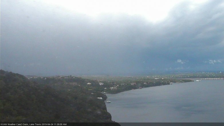 Lake Travis webcam, April 24, 2019 10:40 AM CT