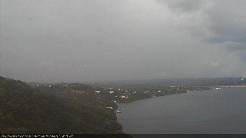 Lake Travis webcam, April 24, 2019 10:50 AM CT