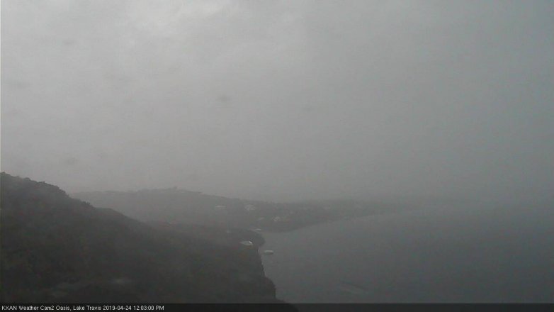 Lake Travis webcam, April 24, 2019 11:05 AM CT