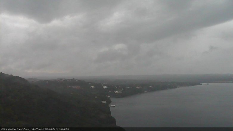 Lake Travis webcam, April 24, 2019 11:15 AM CT