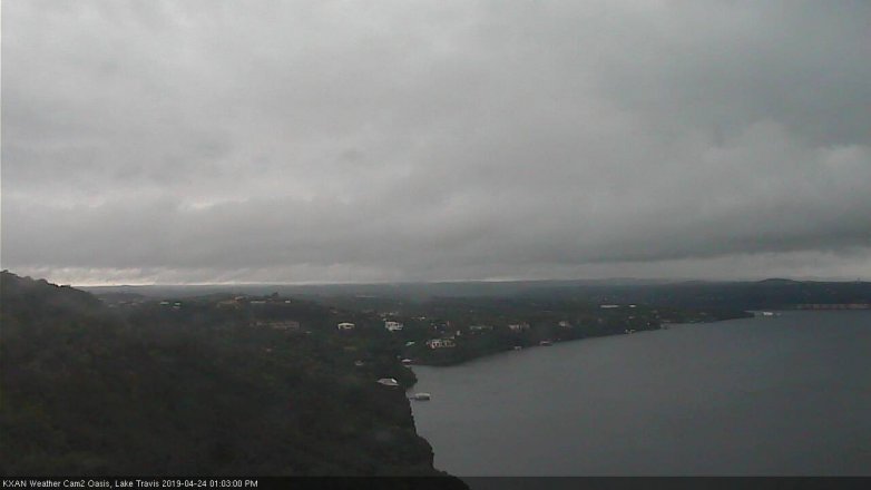 Lake Travis webcam, April 24, 2019 12:05 PM CT
