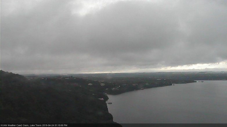 Lake Travis webcam, April 24, 2019 12:20 PM CT