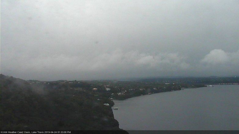 Lake Travis webcam, April 24, 2019 12:35 PM CT