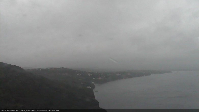 Lake Travis webcam, April 24, 2019 12:50 PM CT