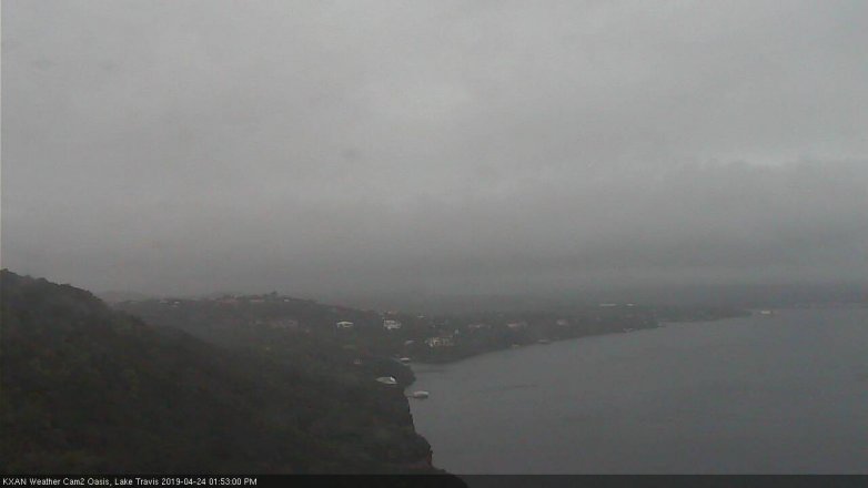 Lake Travis webcam, April 24, 2019 12:55 PM CT