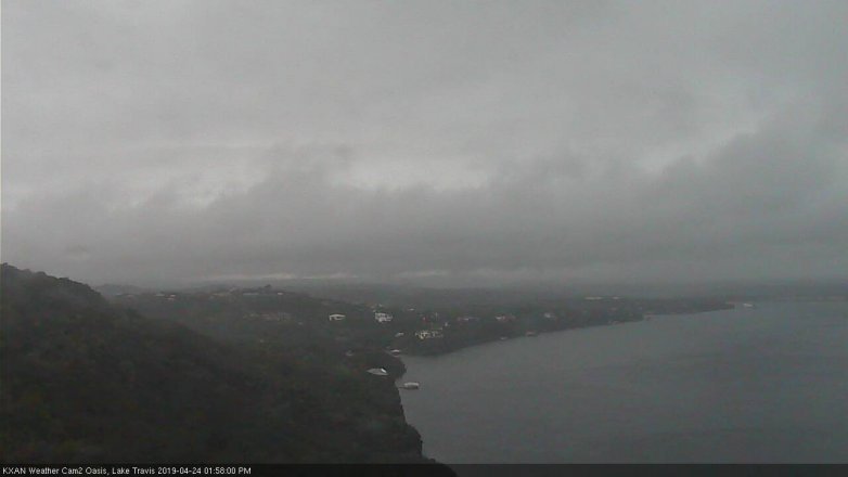Lake Travis webcam, April 24, 2019 1:00 PM CT