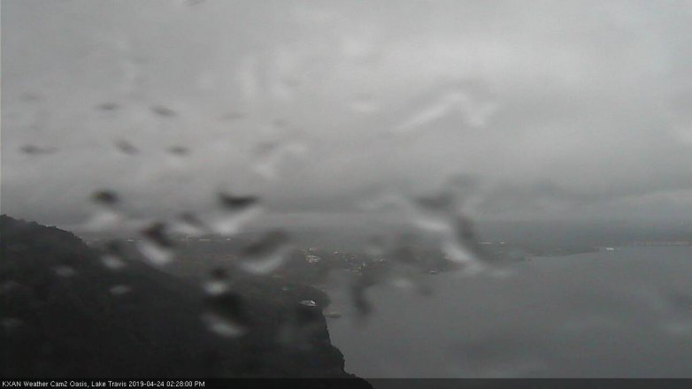 Lake Travis webcam, April 24, 2019 1:30 PM CT