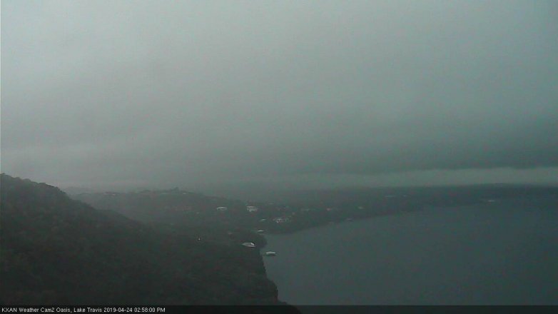Lake Travis webcam, April 24, 2019 2:00 PM CT