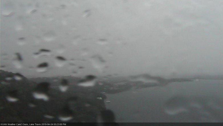 Lake Travis webcam, April 24, 2019 2:25 PM CT
