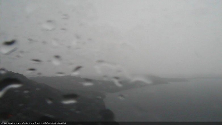 Lake Travis webcam, April 24, 2019 2:40 PM CT