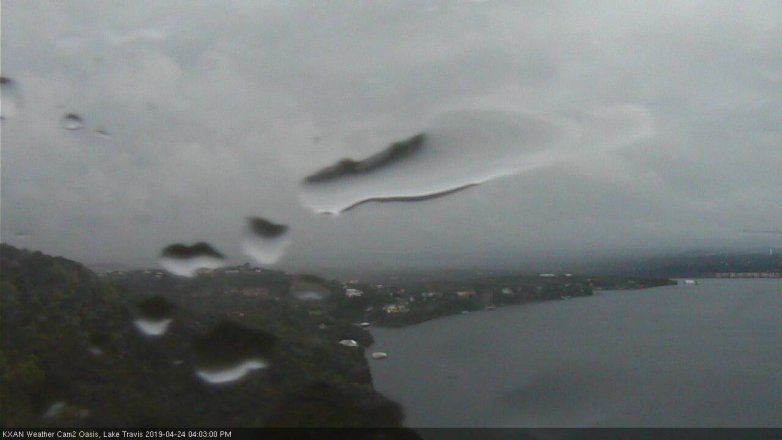 Lake Travis webcam, April 24, 2019 3:05 PM CT